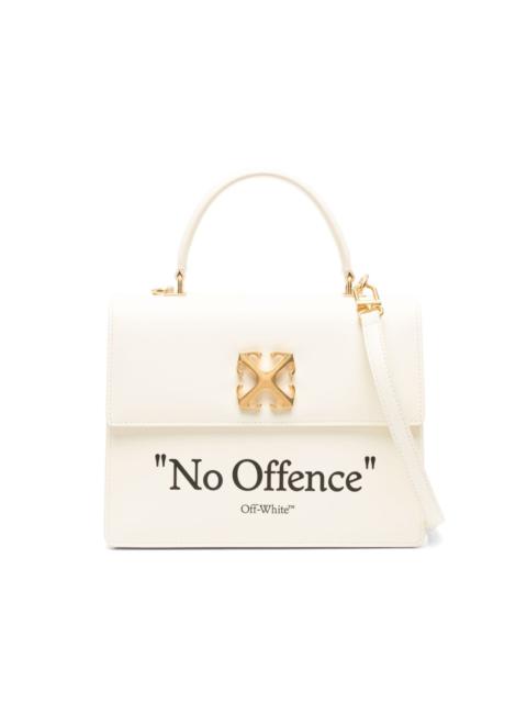 Off-White Jitney leather tote bag