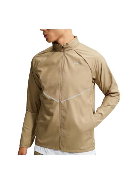 Nike Nike Myler Repel UV Protection Running Jacket 'Filbert Tan Beige' IF2370-213
