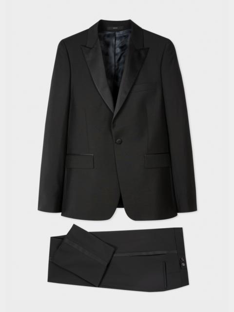 Paul Smith The Soho - Tailored-Fit Black Wool-Mohair Evening Suit