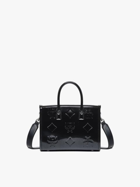 MCM München Tote in Maxi Patent Leather