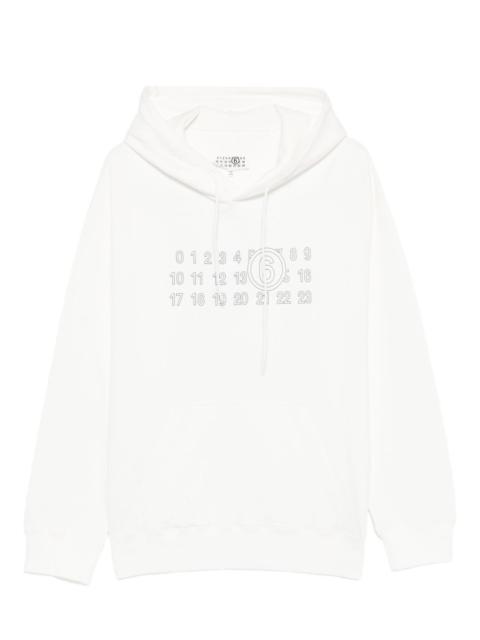 MM6 Maison Margiela Number-print hoodie