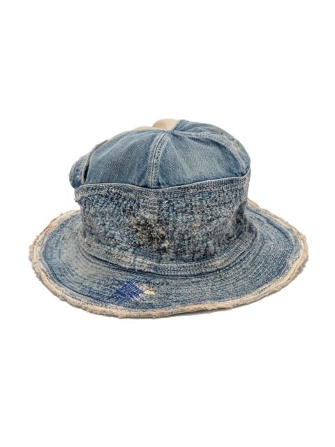 11.5oz Denim THE OLD MAN AND THE SEA Hat (CRASH Remake) Indigo