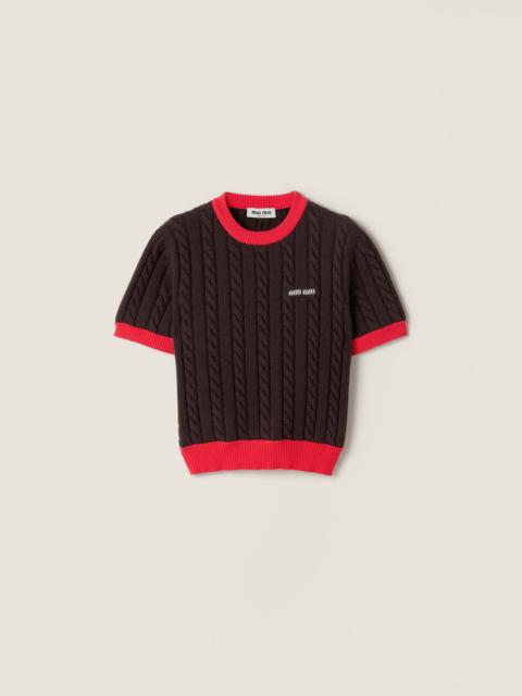 Miu Miu Wool and cotton sweater