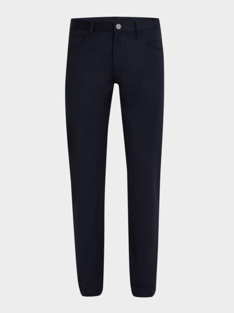 GIORGIO ARMANI Men's Wool 5-Pocket Pants