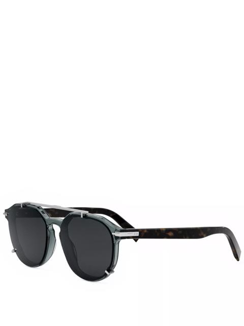 Dior DiorBlackSuit RI Round Sunglasses, 56mm