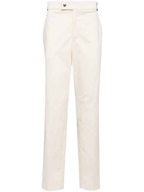 Moncler cotton-blend chino trousers