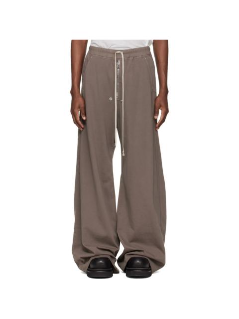 Rick Owens DRKSHDW Gray Temple Geth Belas Sweatpants