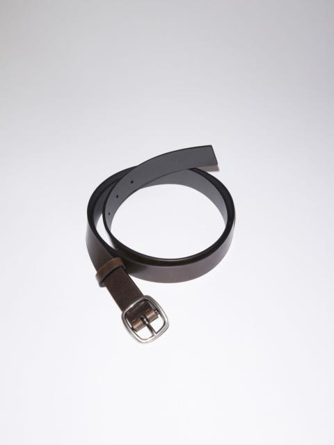 Acne Studios Classic leather belt - Grey