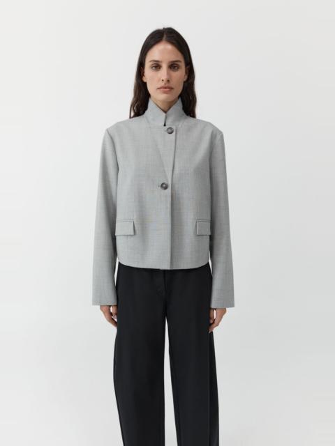 ST. AGNI Cocoon Blazer - Concrete