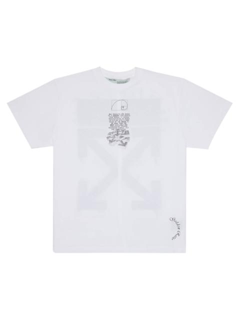 Off-White Dripping Arrows Short Sleeve Over T-Shirt 'White'