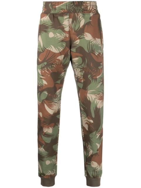 Moschino camouflage-print cotton track pants