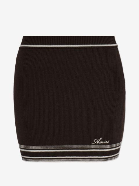 AMIRI wool skirt