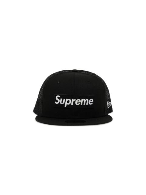 Supreme x New Era Box Logo Mesh Back 'Black'