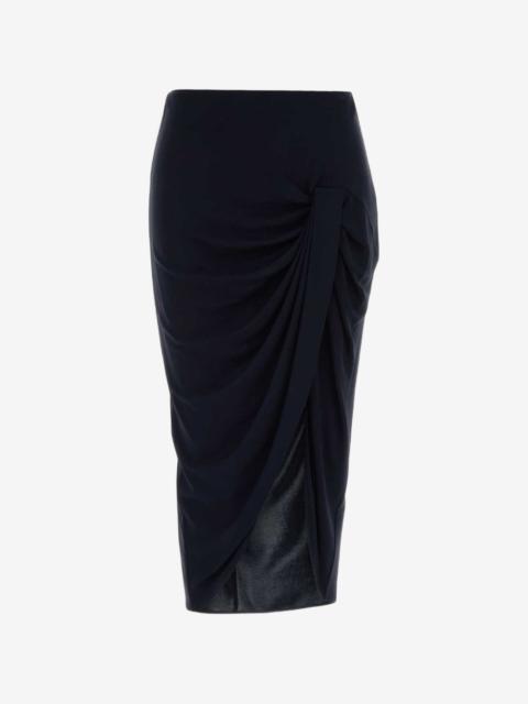 Stella McCartney draped midi skirt