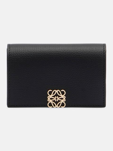 Loewe Anagram leather card holder