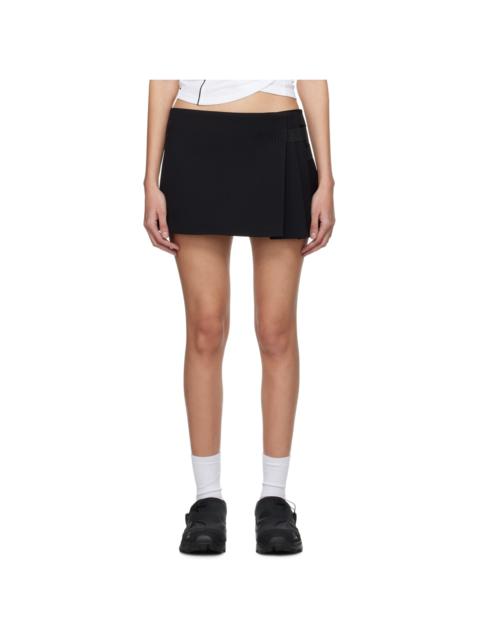 HYEIN SEO Black Pleated Miniskirt