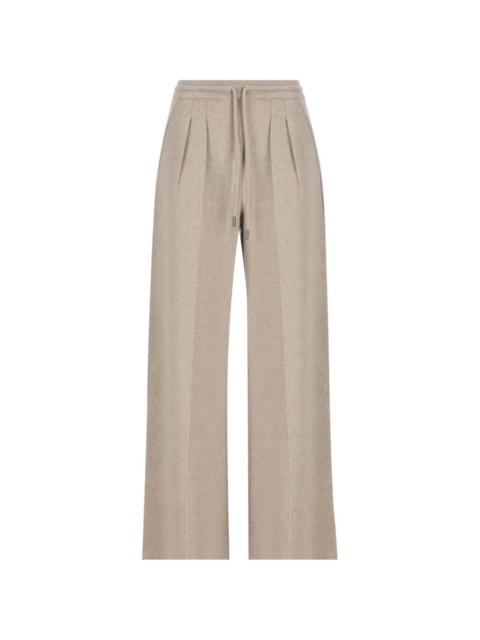 Max Mara pleated drawstring trousers