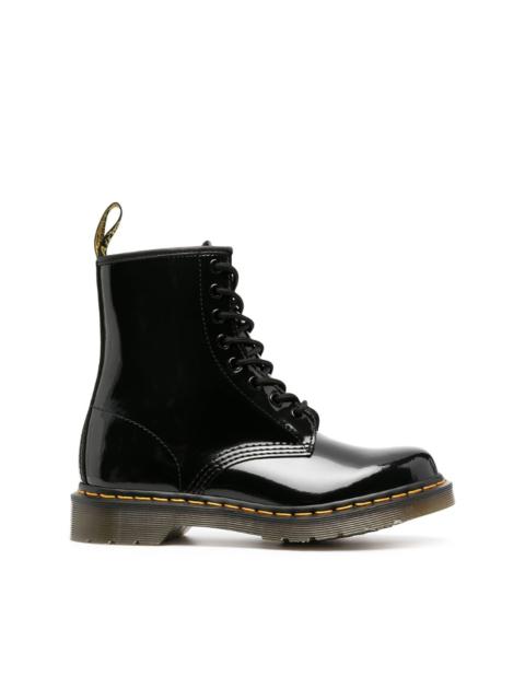 1460 leather combat boots