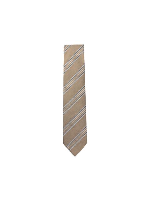 Brioni striped silk tie