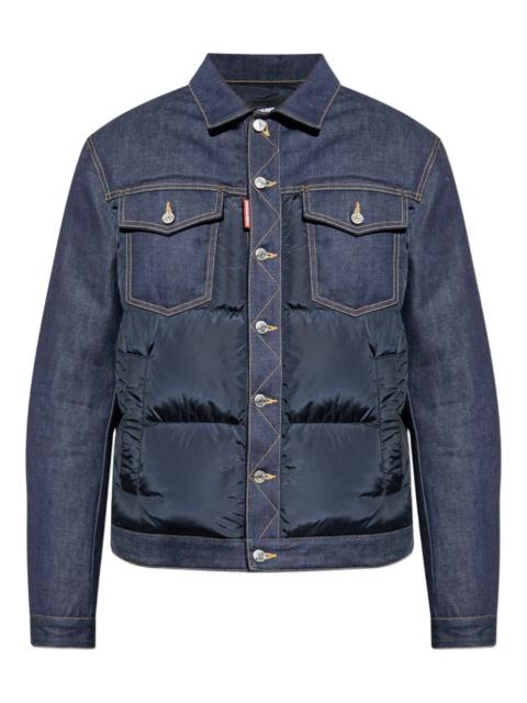 DSQUARED2 denim quilted jacket