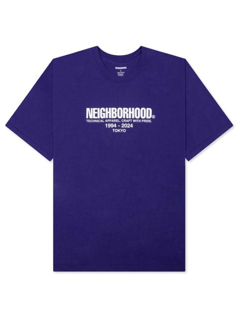 NEIGHBORHOOD NH S/S TEE 2 - BLUE | REVERSIBLE
