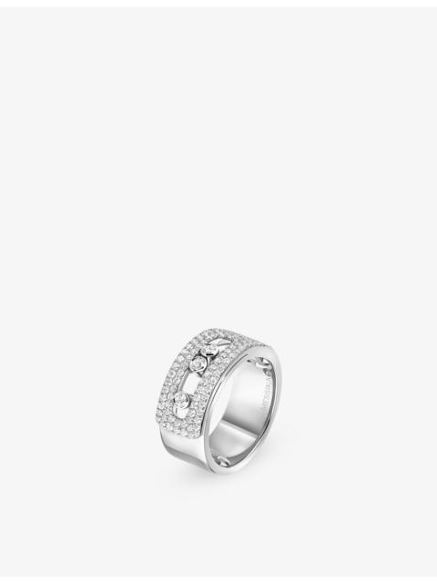 MESSIKA Move Noa Large Pave 18ct Gold And 0.73ct Diamond Ring