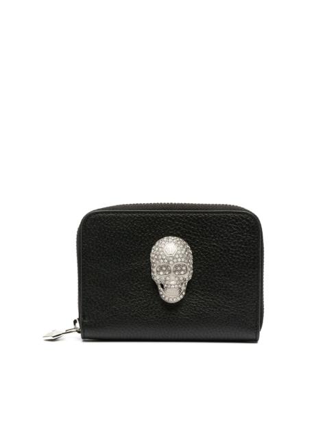 PHILIPP PLEIN skull-detail zip-up purse