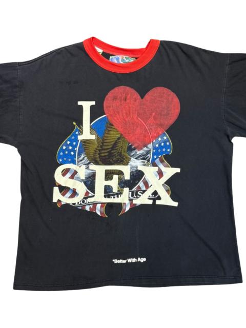 *Better With Age Knoxville Ringer Sex USA T-Shirt "Black" BWA290