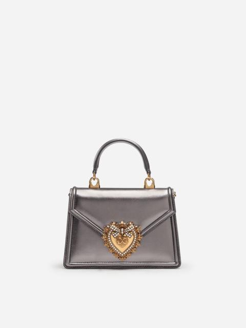 Dolce & Gabbana Small Devotion bag in mordore nappa leather