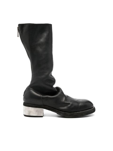 45mm leather boots