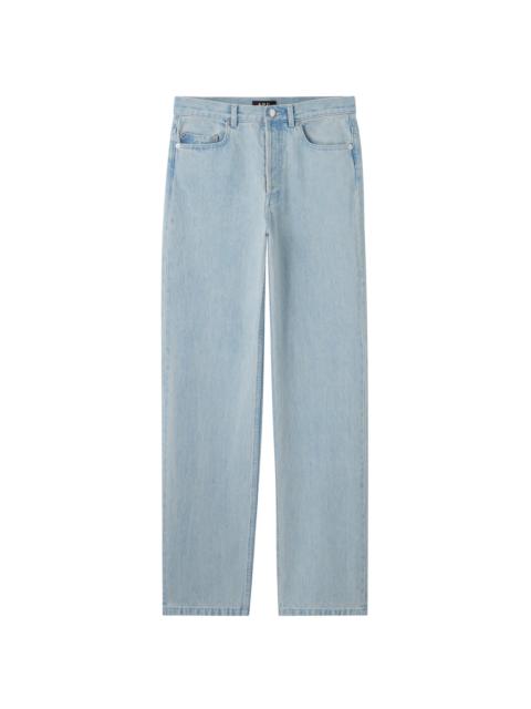 A.P.C. FAIRFAX JEANS - SOFT DENIM - A.P.C. READY-TO-WEAR
