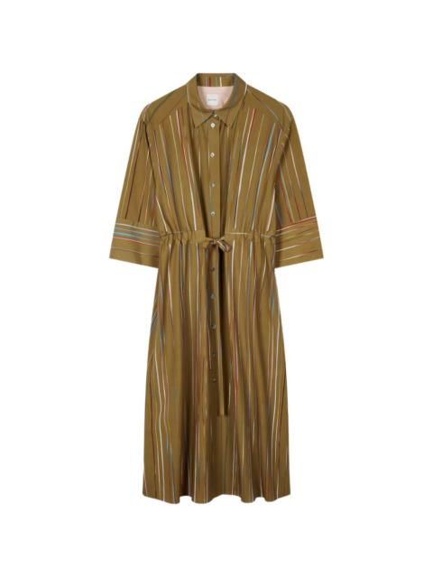 Paul Smith striped midi dress