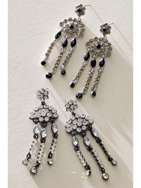 FREE PEOPLE Evening Sparkle Dangle Earrings