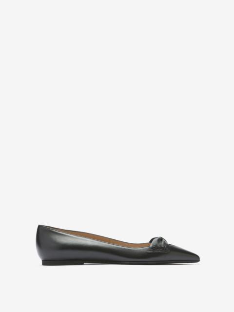 N°21 BOW-EMBELLISHED BALLET PUMPS