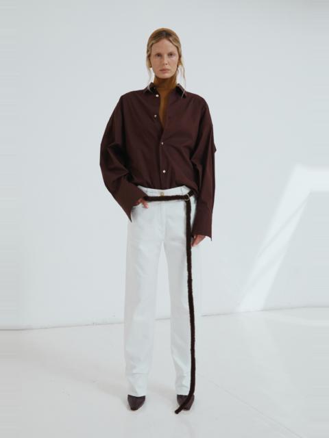 DARKPARK CARLA - OVERSIZE POPELINE SHIRT