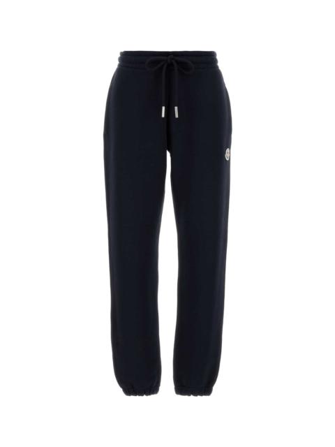 Moncler Midnight Blue Cotton Blend Joggers