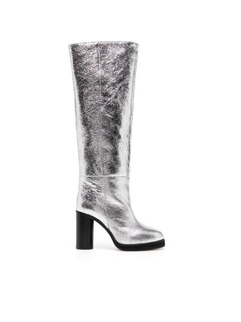 Lylene metallic boots