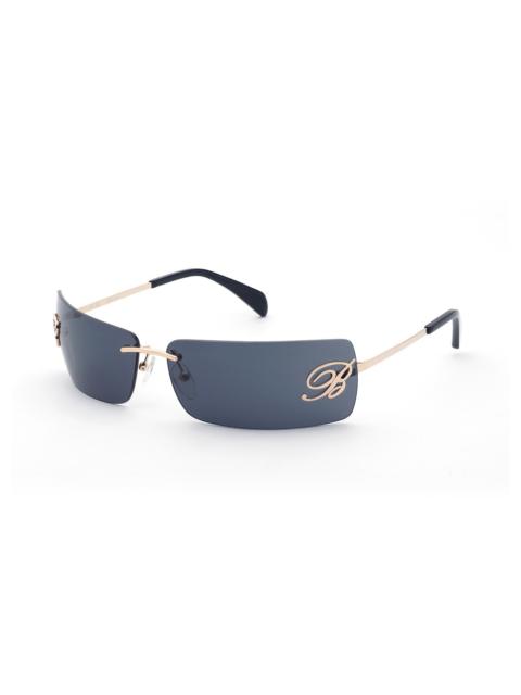 Blumarine RIMLESS SUNGLASSES WITH THIN METAL TEMPLES