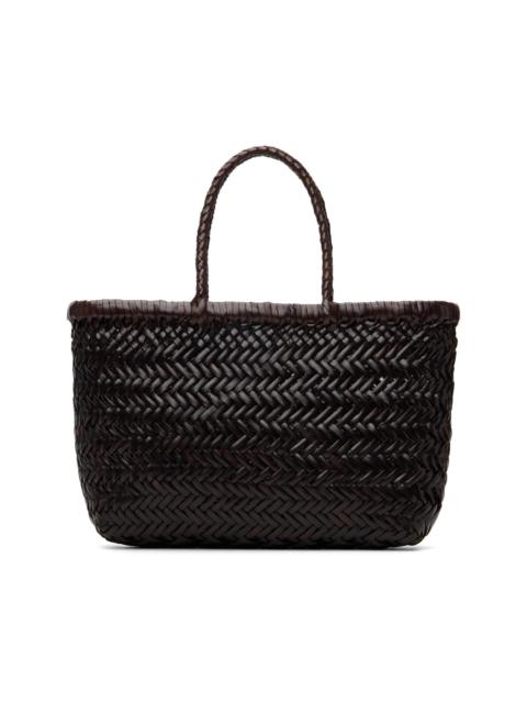 DRAGON DIFFUSION Brown Mini Flat Gora Bag