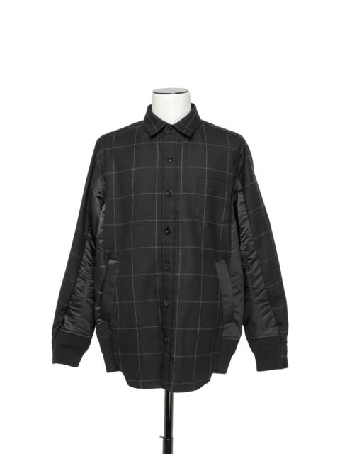 sacai Windowpane Shirt