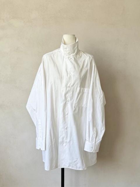 Yohji Yamamoto Yohji Yamamoto Stand-Collar Cotton Shirt