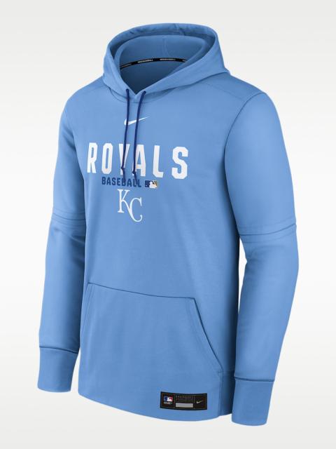 Nike Kansas City Royals Authentic Collection Men's Nike Therma MLB Pullover Hoodie