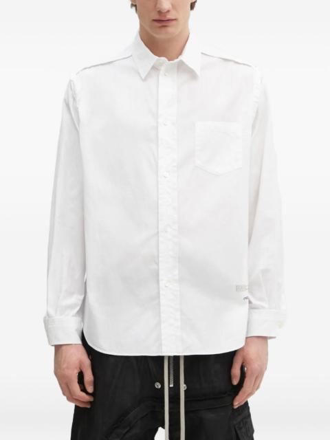 UNDERCOVER panelled poplin shirt