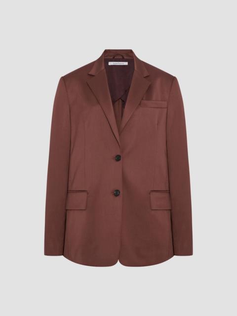Another Tomorrow Women's Relaxed Blazer - Cinnamon