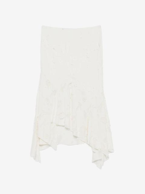 AVAVAV draped-design asymmetric skirt