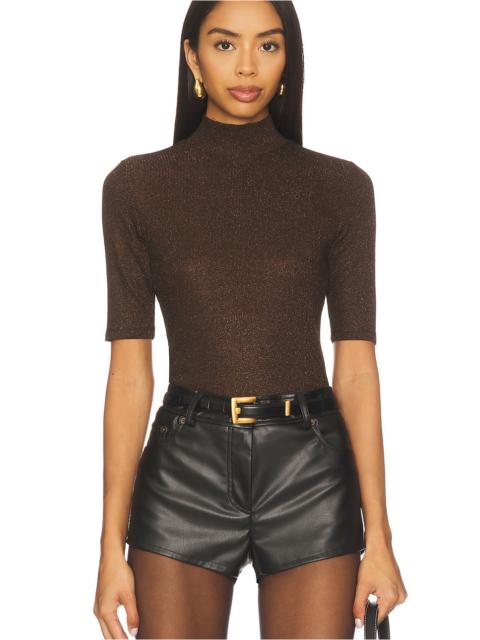 FRAME Lurex Crew Tee