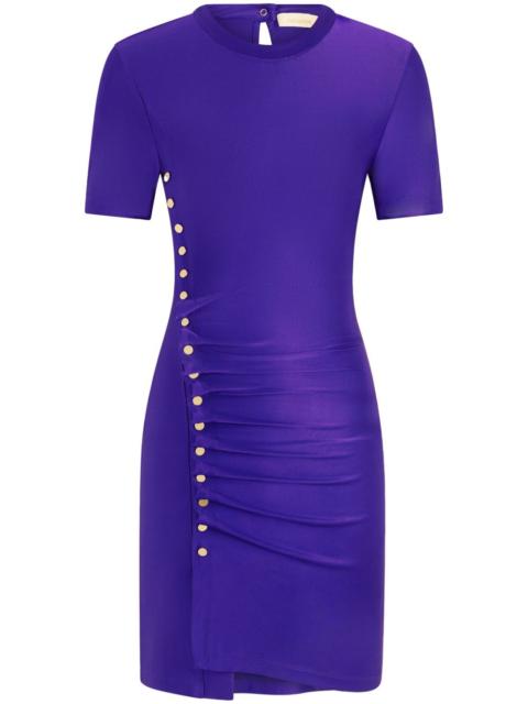 rabanne Drapé Pression Mini Dress
