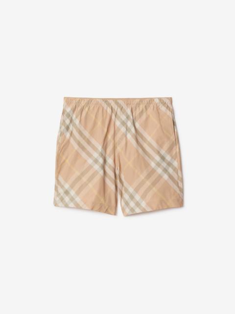 Burberry Check Swim Shorts