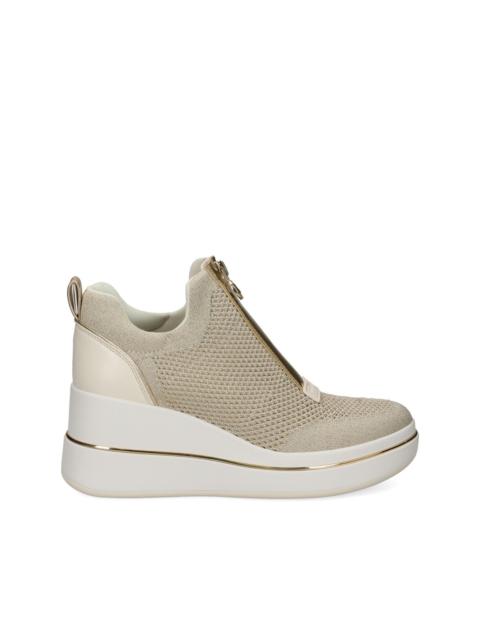 MICHAEL KORS Willis zip platform sneakers