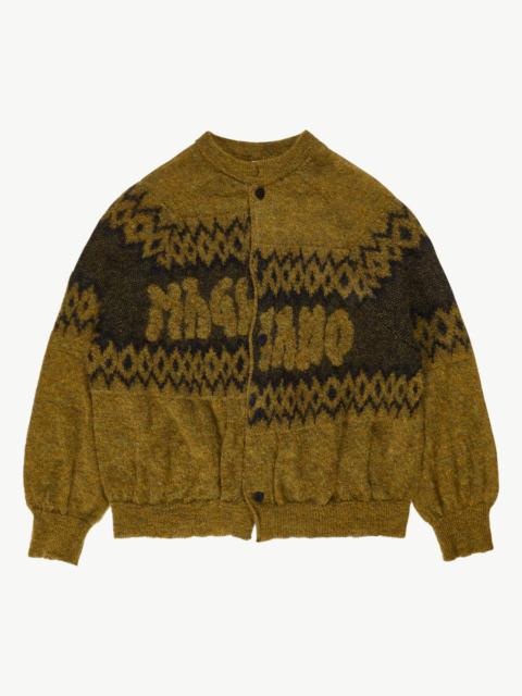 MAGLIANO Christmas Sweater Rave Yellow - Magliano